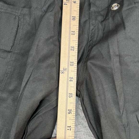 NWT MNML Cargo Pants Mens Small Rave Double Ultra Baggy Fit Black - Picture 8 of 11